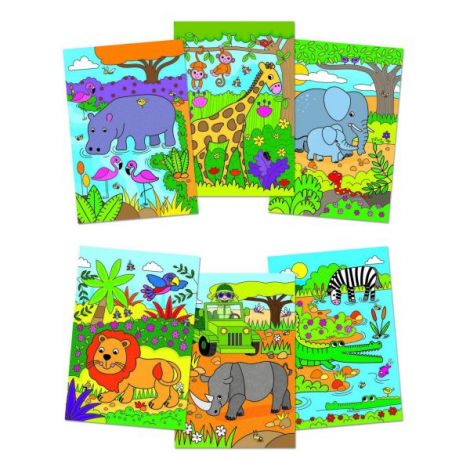 Water magic: carte de colorat safari - poza 2
