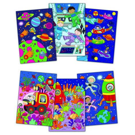Water magic: carte de colorat spatiu - poza 2