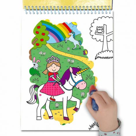 Water magic: carte de colorat unicorni - poza 3