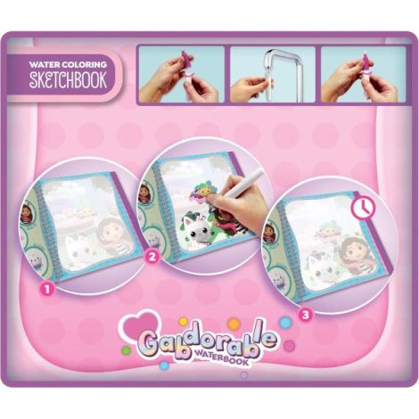 Waterbook: carte de colorat gabbys dollhouse - poza 3