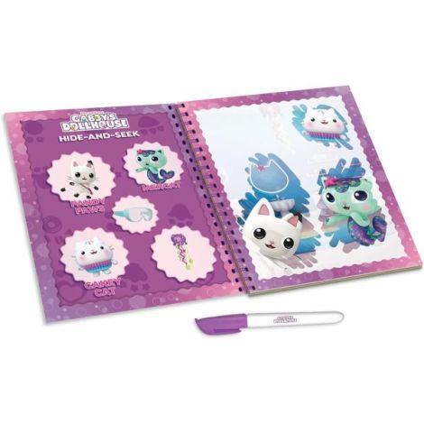 Waterbook: carte de colorat gabbys dollhouse & pisicute - poza 2