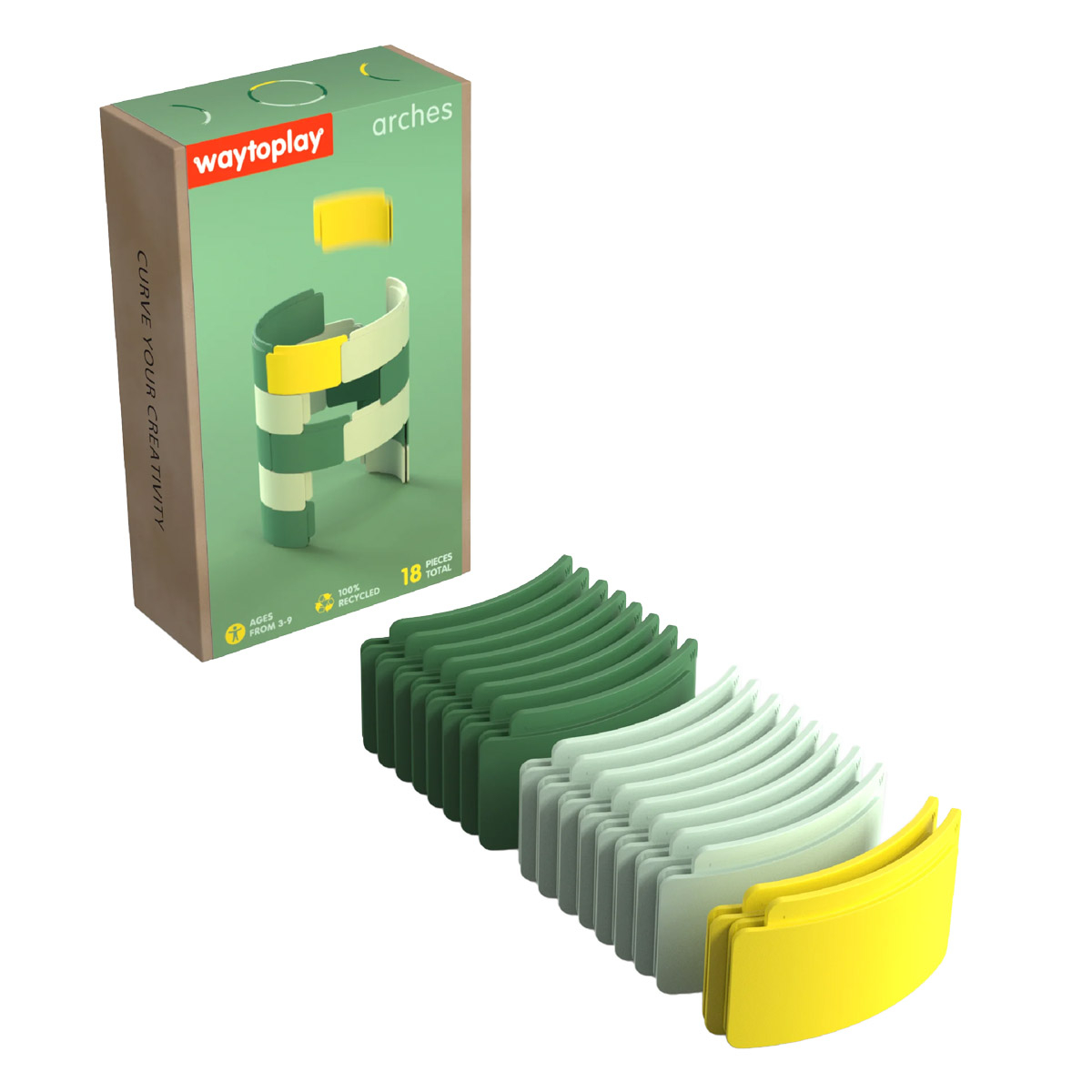Waytoplay Arches, Starter set cu 18 piese