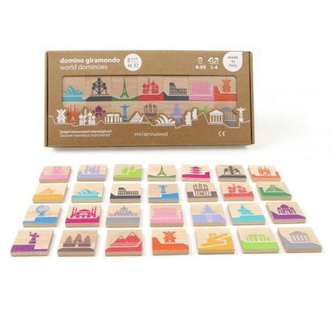 World Dominoes, joc de domino si memorie, Milaniwood - poza 1