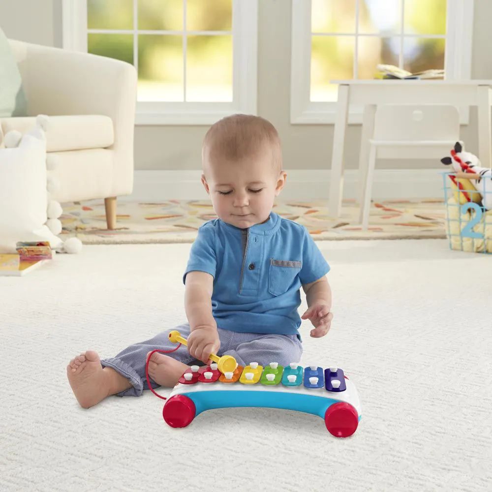 Xilofon clasic pentru bebelusi Fisher Price - poza 4