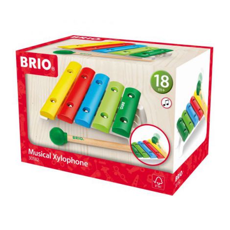 Xilofon din lemn 30182 Brio - poza 2
