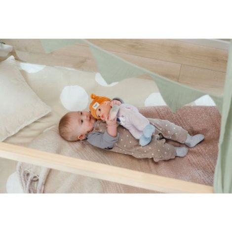 Zapf - Baby Annabell Bebelus cu caciulita maro 30 cm - poza 2