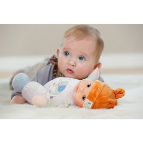 Zapf - Baby Annabell Bebelus cu caciulita maro 30 cm - poza 3