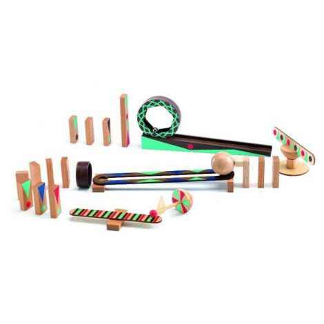 Zig & Go Djeco, set de constructie trasee, 28 piese - poza 3