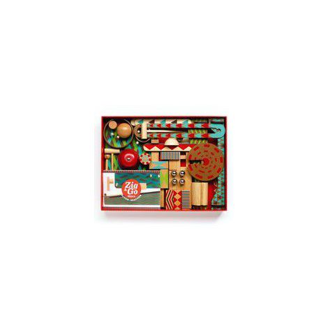 Zig & Go Djeco, set de constructie trasee, 48 piese - poza 2