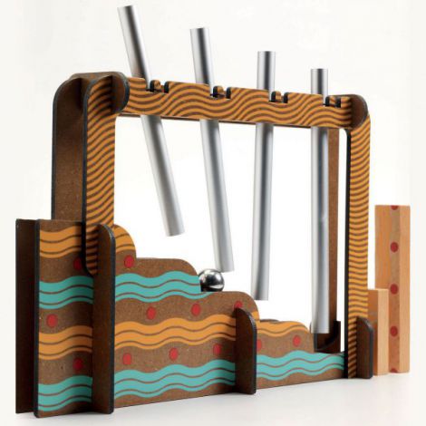 Zig & Go Djeco, set de constructie trasee, 52 piese- Muzica - poza 2