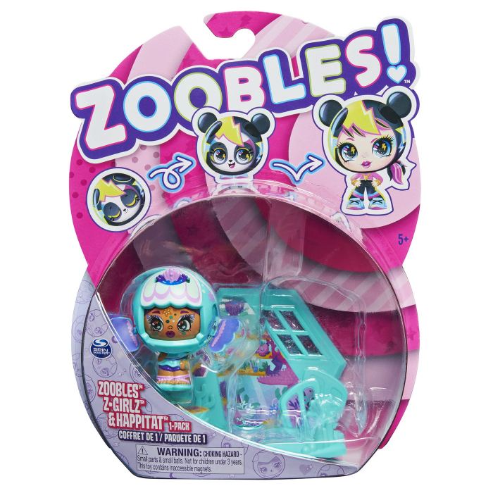 Zoobles Z-Girlz Figurina Transformare Fetita Peste