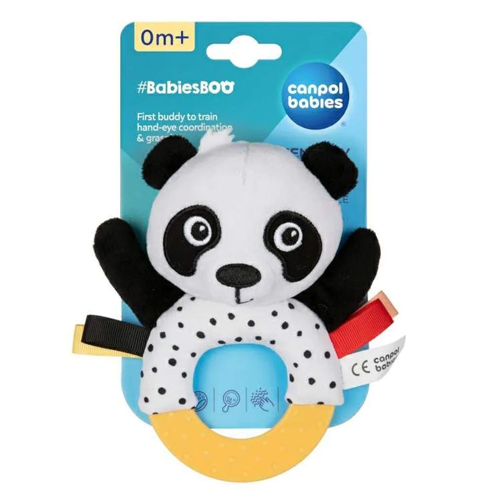 Zornaitoare de plus Canpol Babiesboo Urs Panda - poza 5