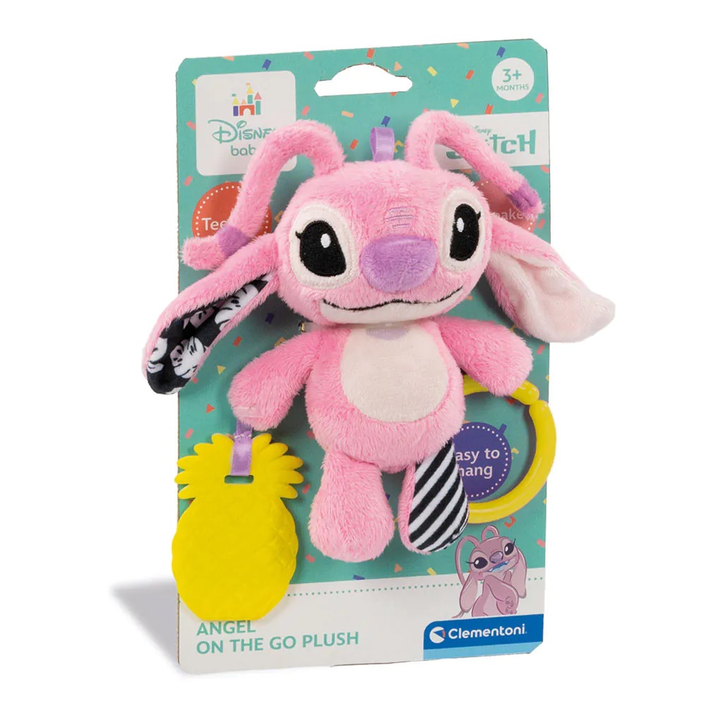 Zornaitoare de plus Clementoni Baby Disney Stitch - poza 2
