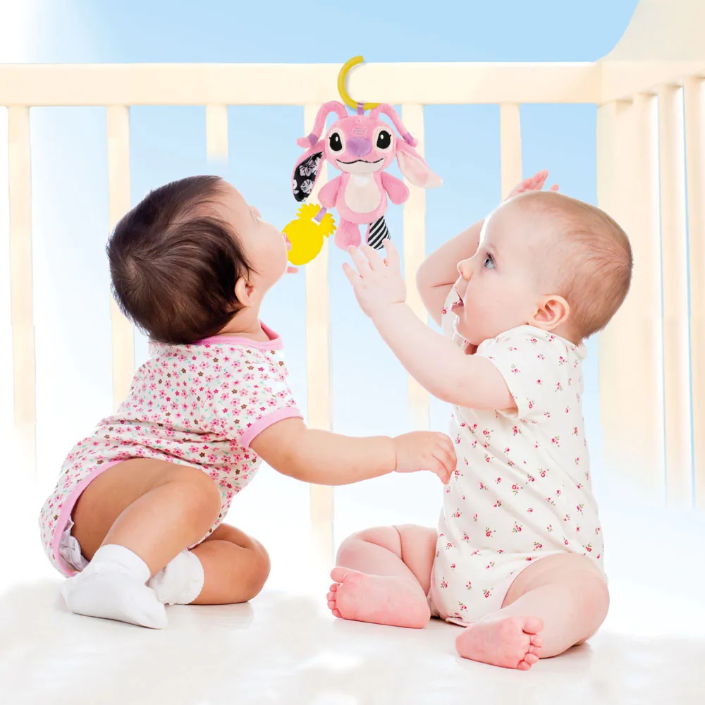 Zornaitoare de plus Clementoni Baby Disney Stitch - poza 3