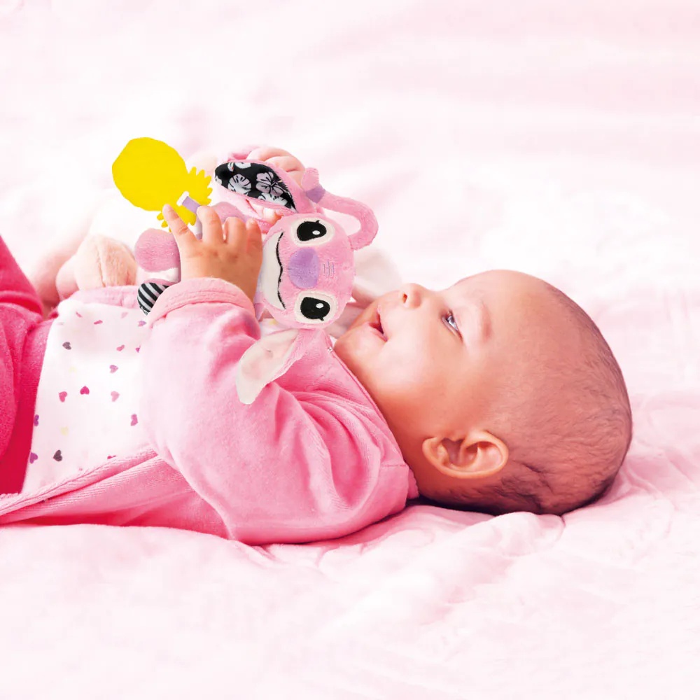Zornaitoare de plus Clementoni Baby Disney Stitch - poza 4