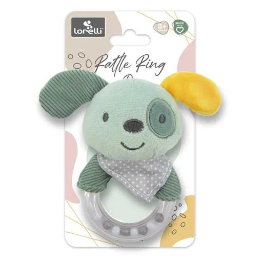 Zornaitoare de plus cu maner Lorelli Natural Catelus Verde - poza 2