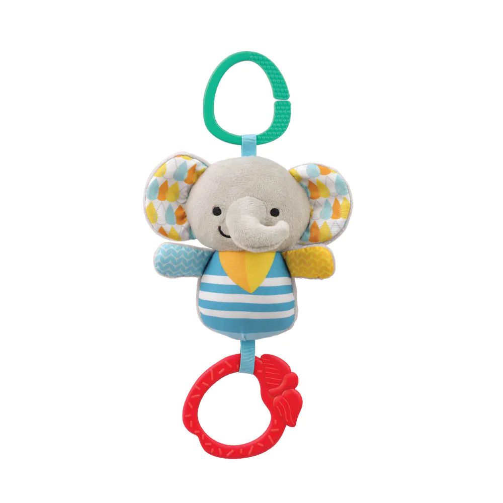 Zornaitoare de plus Elefantel Winfun Chime and Teething - poza 2