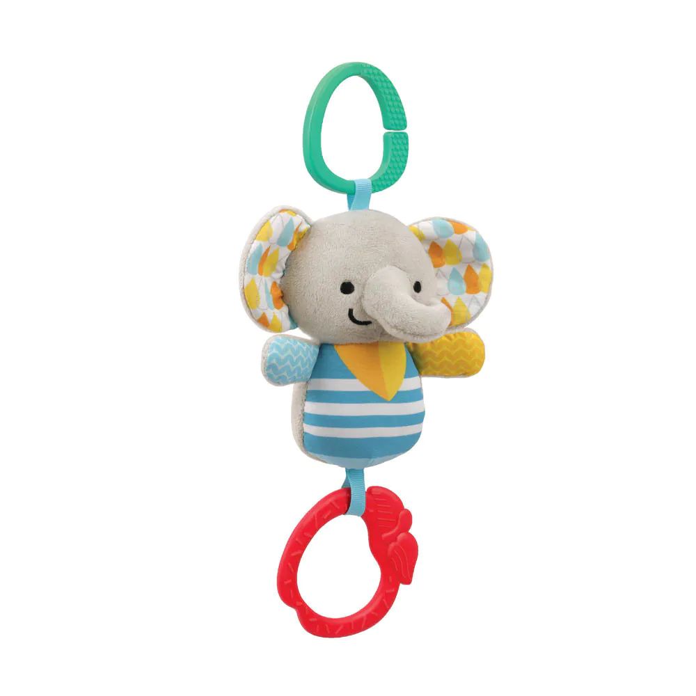 Zornaitoare de plus Elefantel Winfun Chime and Teething - poza 4
