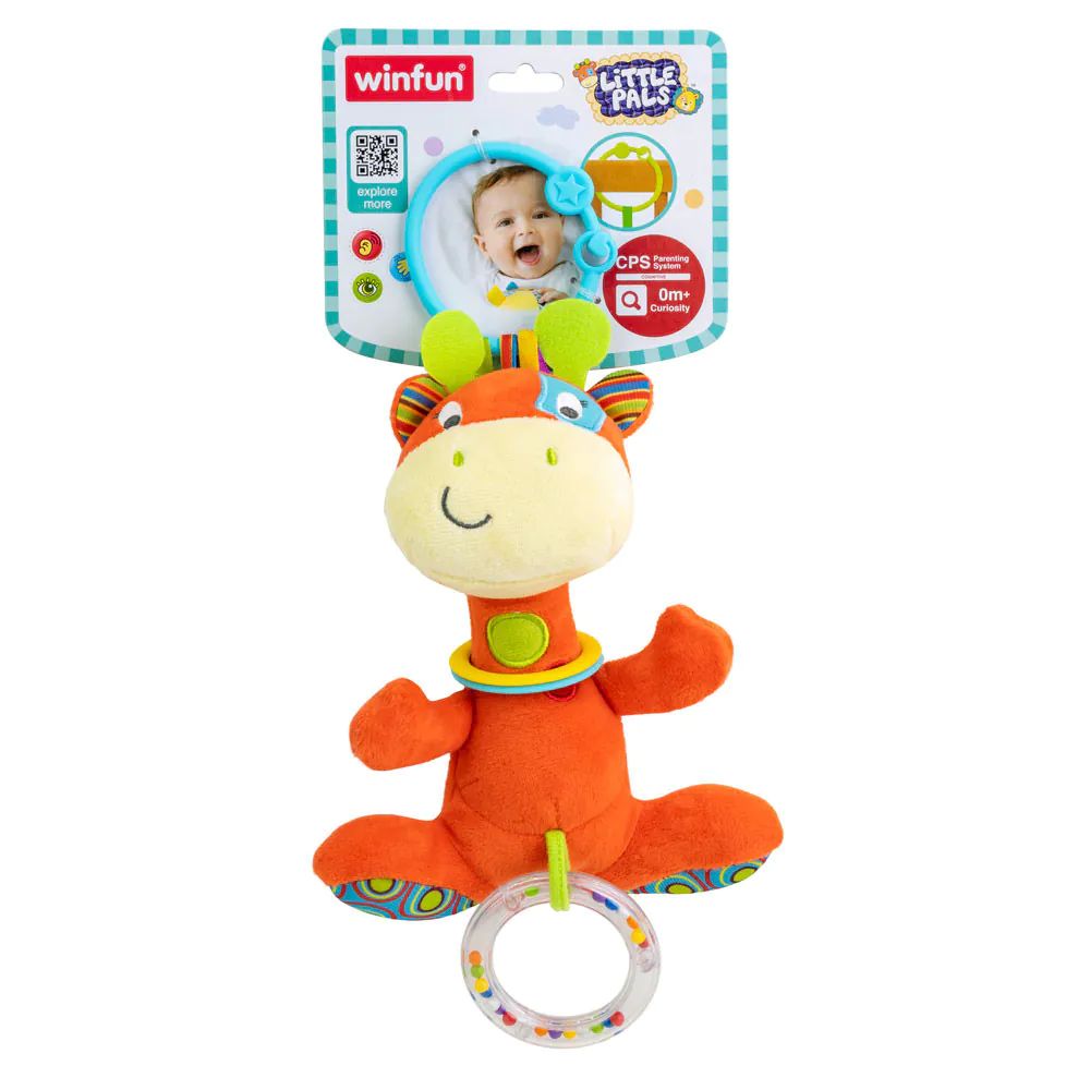 Zornaitoare de plus Winfun Little Pals Girafa - poza 2