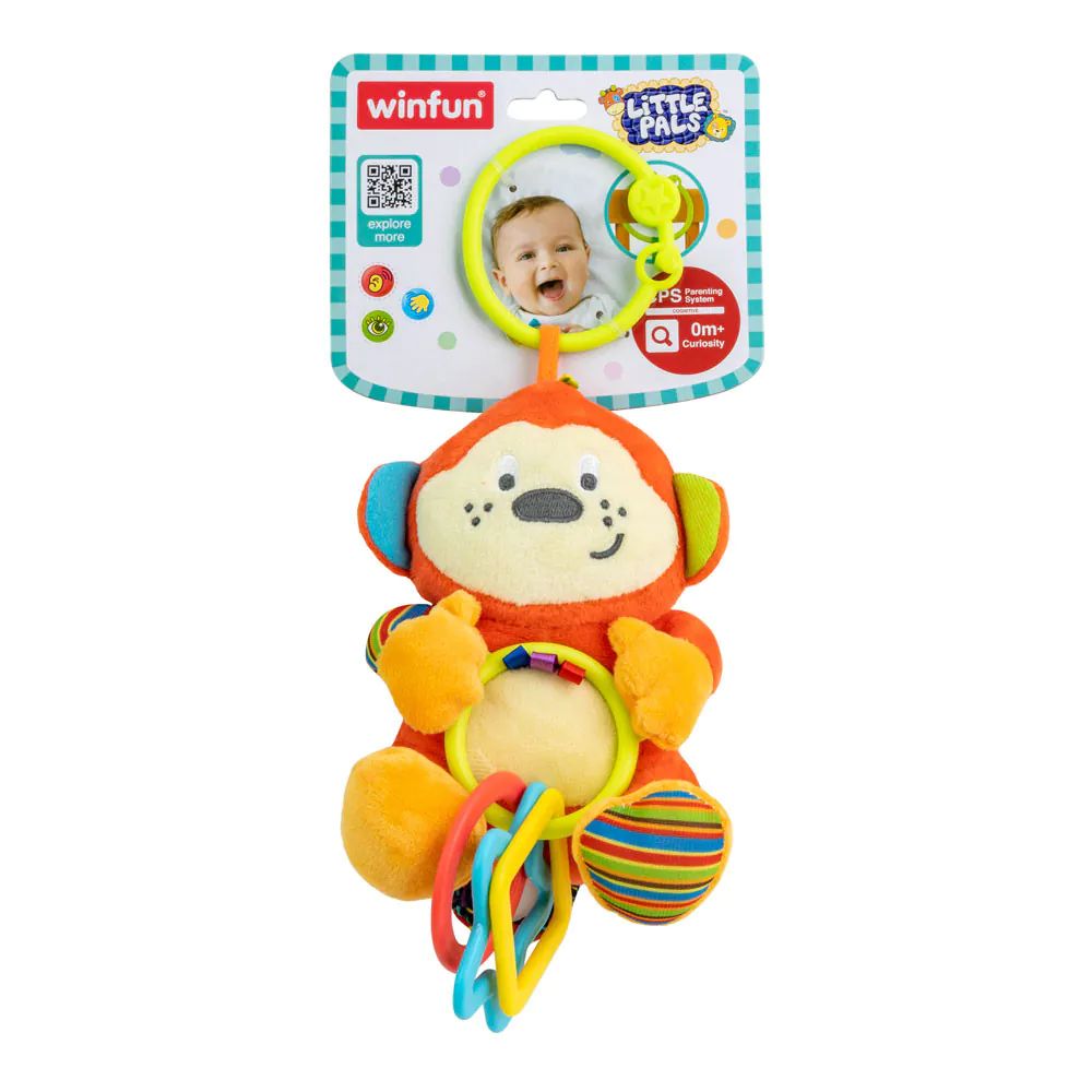 Zornaitoare de plus Winfun Little Pals Maimuta - poza 2