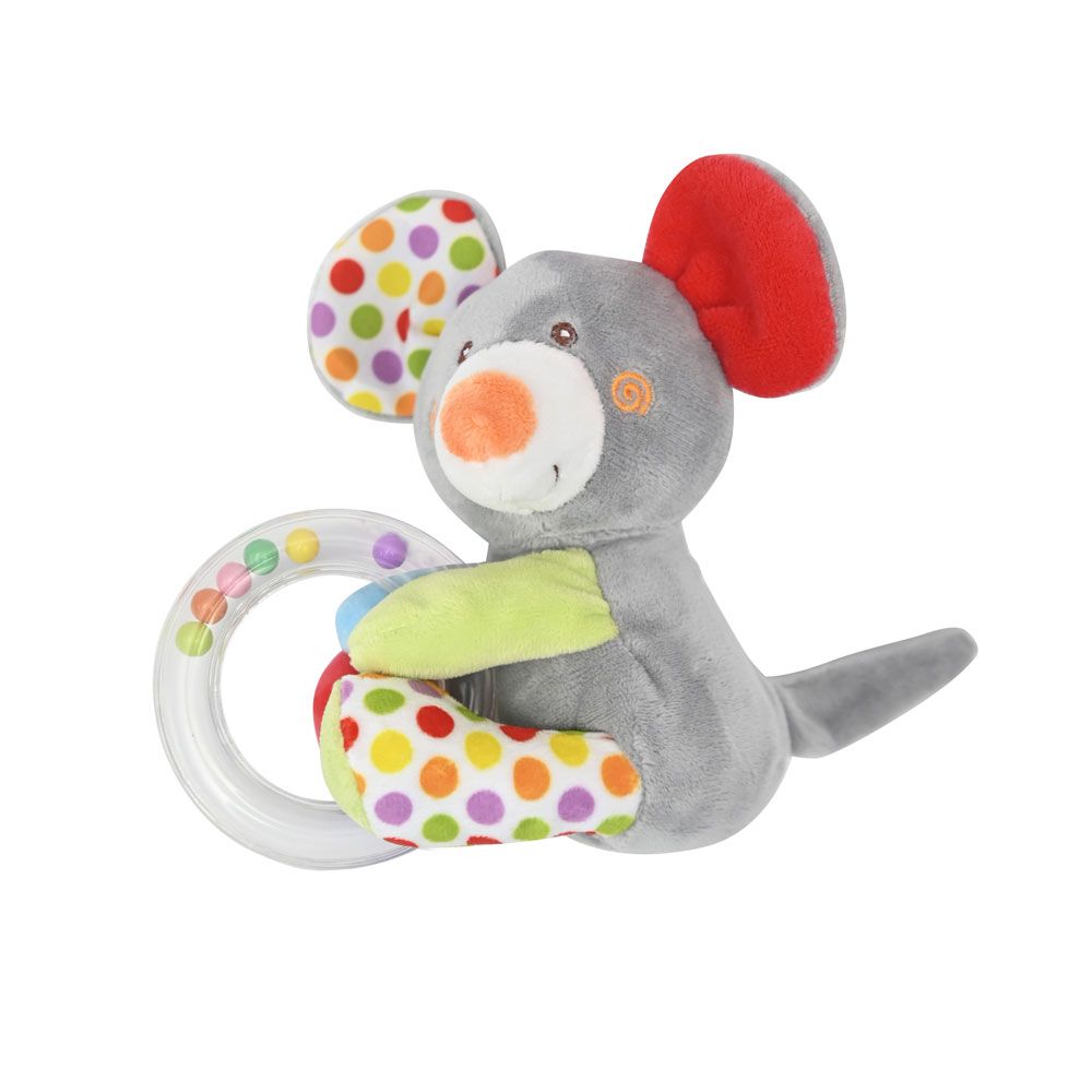 Zornaitoare din plus pentru bebelusi Lorelli Mouse Circle
