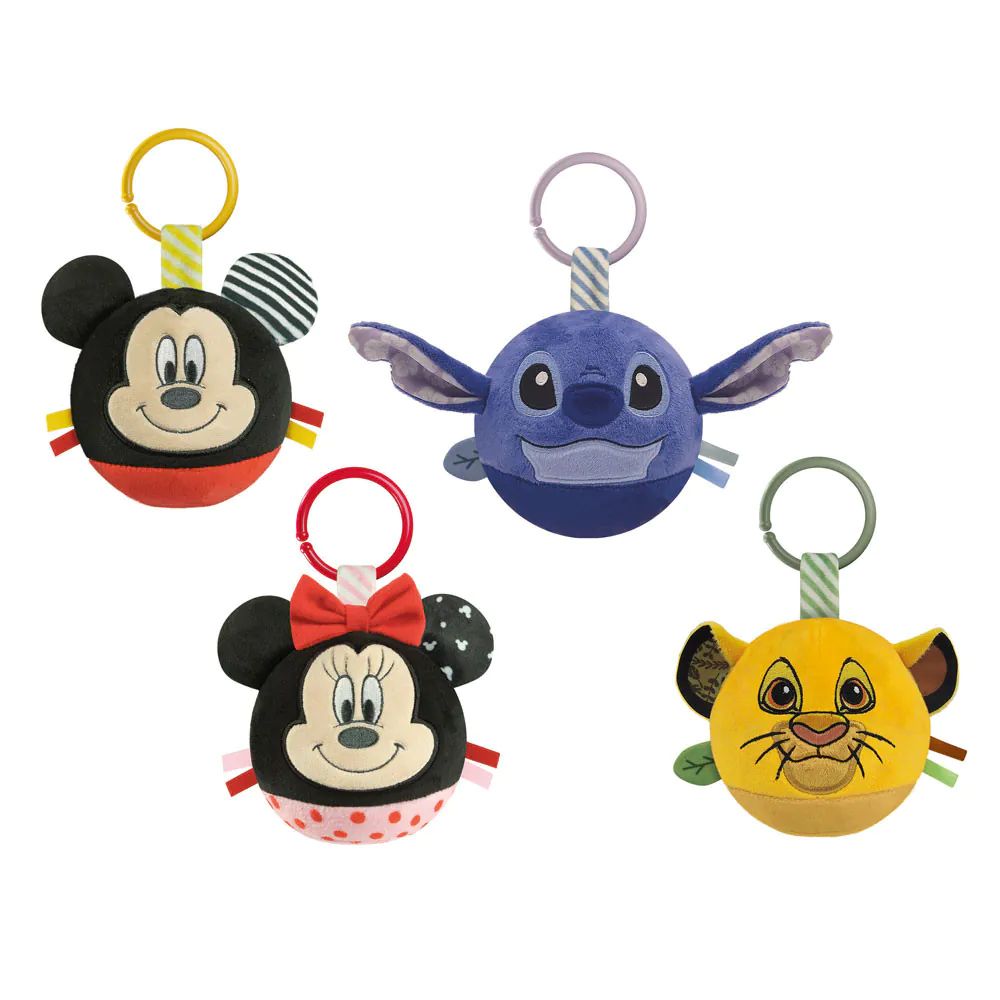 Zornaitoare moale pentru bebelusi Clementoni Baby Disney Ball - poza 1