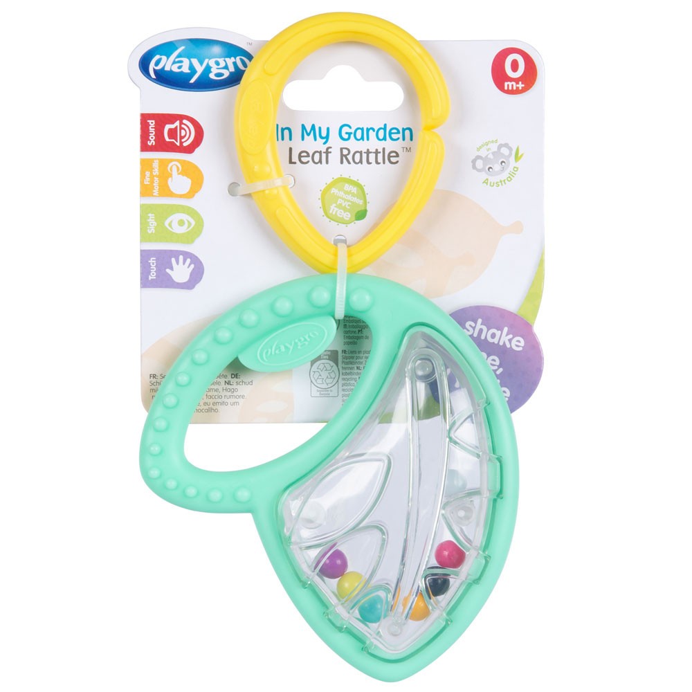 Zornaitoare pentru bebelusi PlayGro 0 luni + Frunza - poza 2