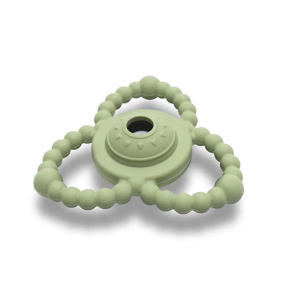 Zornaitoare pentru dentitie Floare Lorelli Baby Care Fresh Green - poza 1